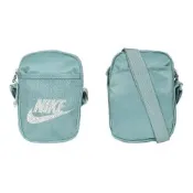 NIKE 小斜背包-斜背包 側背包 隨身迷你包 BA5871-017 湖水綠白