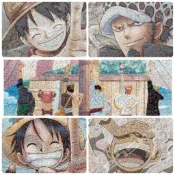 〈熊葛〉 全新現貨正版 Ensky 海賊王 魯夫 喬巴 索隆 羅 蒙太奇 馬賽克 1000片 日本金證 拼圖 950