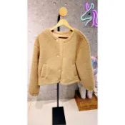 《現貨》壓扣QQ 毛外套