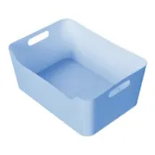 KEYWAY OPEN整理收納盒(藍) 33.5x24x14.2cm 1PC個【萬家福】