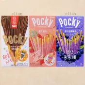 台灣出貨 免運韓國進口海太pocky巧剋力塗層餅幹棒草莓藍莓味手指餅幹休閒零食
