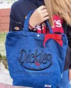 【買動漫】Hello Kitty×DICKIES手提包 DICKIES手提包 DICKIES kitty包包