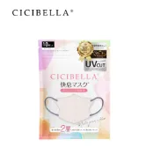 【康是美官方網購】【CICIBELLA】6D輕呼吸口罩-淺灰（10入/包）