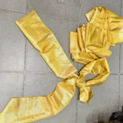 ❥平價好物❥新品金色舞獅舞龍腰帶金腰帶武術南獅北獅舞獅道具舞龍練功專用5