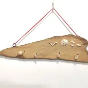 -牛樟木貝殼- 口罩掛架 鑰匙架 鑰匙吊架 鑰匙圈掛架 懸掛收納