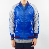 STUSSY SOUVINER TOUR JACKET 棒球外套 藍【A-KAY0】【115273BU】