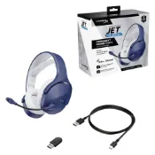 (店+)【HyperX】Cloud Jet Wireless 無線電競耳機雙模(2.4G/藍牙)(AM7A0AA)/淺藍色