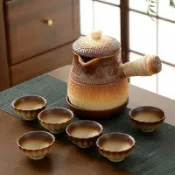 全球選品1館 生活百貨 戶外行動式可明火直燒戶外奶茶圍爐煮茶茶壺罐罐烤奶罐新款燒烤爐