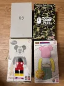 （可開發票）超合金 萬代 Bearbrick 200% fragment baby mickey bape（滿額免運）