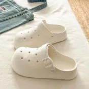 (店+)SOLE 覓【簡約百搭勃肯風】夏季戶外露營包頭拖鞋遛彎逛街不累腳洞洞鞋