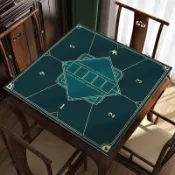 ⭐免運⭐高端加厚德州撲克桌布墊百家樂專用橡膠籌碼桌墊棋牌室檯布定製