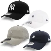 NEW ERA 920 9TWENTY 洋基 LOGO 棒球帽 老帽 MLB 軟帽 黑 白 石灰 深藍