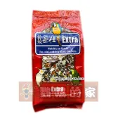 【鸚鵡的家】藍亞仕(紅)。中大型營養日糧2kg，鸚鵡飼料.帶殼.有殼