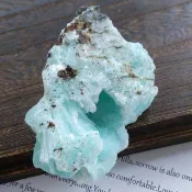 Blue Aragonite 雲南產地  藍文石 藍霰石 天然礦石 原礦