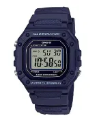附台灣卡西歐保卡才是公司貨【時間光廊】CASIO 卡西歐 鬧鐘 秒錶 防水 全新 W-218H-2A