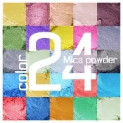 【yeer葉兒家】24色珠光粉10gX24罐/組(雲母粉/美甲彩繪/色料/化妝品原料)