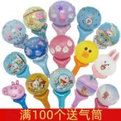 【 氣球倉庫批發】 兒童氣球 手持氣球棒 氣球棒 髮箍氣球  卡通氣球 手拿氣球 耶誕氣球 手拿棒氣球 慶生會氣球 鋁箔