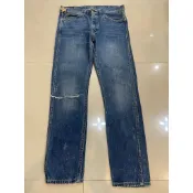 【五四衫】LEVI'S二手606牛仔褲  W32   仿破  橘標  貓鬚  *編號5833
