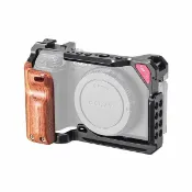 水世界3C Ulanzi C-A6400 金屬兔籠 A6400 SONY 冷靴擴充 提籠 木質手把 升級款【中壢-水世界】