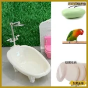 精緻迷你浴缸仿真傢俱擺件17cm芭比娃娃玩具配件傢俱浴室洗澡盆可開發票✅瑞福居擺件館✨️臺北出貨✨️