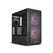 (店+)【LIAN LI 聯力】LANCOOL 216 ARGB E-ATX 玻璃透側機殼《黑》含前濾網