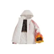 (店+)衝鋒衣男女石墨烯三合一寬鬆休閒秋冬季上衣登山服防風防水防污韓國棉服修身保暖時尚顯瘦戶外運動鋪棉夾克飛行衝鋒外套