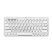 (店+)【Logitech 羅技】K380S 跨平台藍牙鍵盤 珍珠白