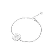 【Georg Jensen 喬治傑生】DAISY 手鏈 (純銀 白瓷琺瑯)