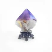 (店+)天然原礦大晶牙紫水晶柱天然水晶、水晶、水晶柱、水晶消磁、開運招財、招財擺飾、開運擺飾、風水擺設、生日禮物、交換禮物