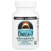 【iHerb】源美, Omega-7，沙棘果油，60 粒素食軟凝膠