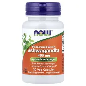 【iHerb】NOW Foods, 南非醉茄，450 毫克，30 粒素食膠囊