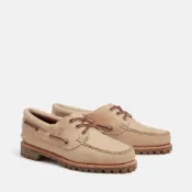 TIMBERLAND | 🔴2025秋冬最新鞋款🔴女款淺米色三孔經典船鞋(雷根鞋)|A2GNVEN2