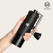 TIMEMORE 泰摩 泰摩咖啡 栗子S3-曜石黑 (手搖磨豆機   摺疊把手 鏡頭式外調)