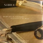 筆來筆趣》Aurora NOBILE 獻給勇者 滴入式安全筆18 K金鋼筆