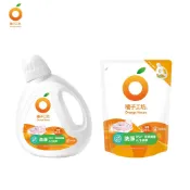 【橘子工坊】洗衣精 天然濃縮制菌洗淨洗衣精 1800ml/瓶 1500ml/補充包 濃縮洗衣精 台灣製造