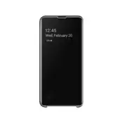 【百利市購物中心】SAMSUNG Galaxy S10e Clear View 原廠全透視感應皮套 黑 (台灣公司貨)