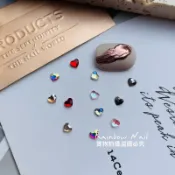 Rainbow Nail 美甲小桃心 極小愛心鑽 愛心 美甲鑽