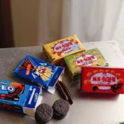 OREO Pocky 巧克力棒 袖珍 巧克力 手作 迷你 食玩 微型 藝術 擺飾 禮物 模型 黏土 情境布置 仿真食物