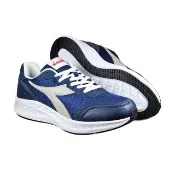 【DIADORA】輕量專業慢跑鞋 男鞋 運動鞋 藍(MIT 台灣製造 寬楦 反光 透氣 舒適 穩定 支撐 吸震 減壓 止滑)