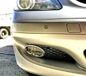圓夢工廠 Benz SLK R171 2004~09 SLK200 SLK280 SLK55 改裝 鍍鉻 前保桿 霧燈框