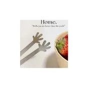 (店+)24h內出貨！INS 簡約 可愛 不銹鋼 小手掌 冰塊夾 方糖夾 零食夾 水果夾 夾子 廚房用品