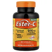 【iHerb】安美氏, 含柑橘生物類黃酮的 Ester-C®，120 粒膠囊
