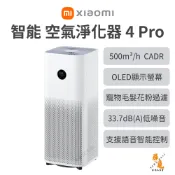 【Xiaomi 小米】台灣公司原廠福利機 空氣淨化器 4 Pro 智慧空氣清淨機 除醛抗菌高效淨化機 全新品 福利品