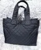 【千代】HEAD PORTER 經典絎縫托特包 TOTEBAG 黑色