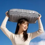 【Andy Bedding 安迪寢具】石墨烯釋壓調節枕(抗菌 獨立筒彈簧 可水洗 石墨烯纖維 飯店枕芯 枕心 台灣製)