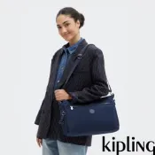 Kipling 星辰藍拉桿行李袋電腦包-ELYSIA WORK S