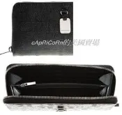 美國現貨《ARMANI EXCHANGE》A/X 女款 Signature Wallet 基本款 LOGO 字母浮印中夾 長夾【one size】共2色
