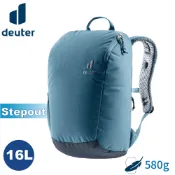 【Deuter 德國 StepOut 16L 580g 休閒旅遊背包《霧藍》】3815123/戶外休閒包/健行包/登山包