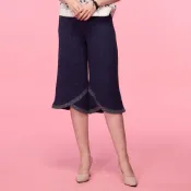 古典美 皺皺布七分造型褲【33149】茶禪服/中國風/國服/漢服/手染服/棉麻/亞麻/天然纖維