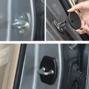 豐田 汽車門鎖扣保護蓋 專用防鏽/降噪/減震/靜音RAV4 ALTIS 車門扣蓋 toyota cross  改裝升級